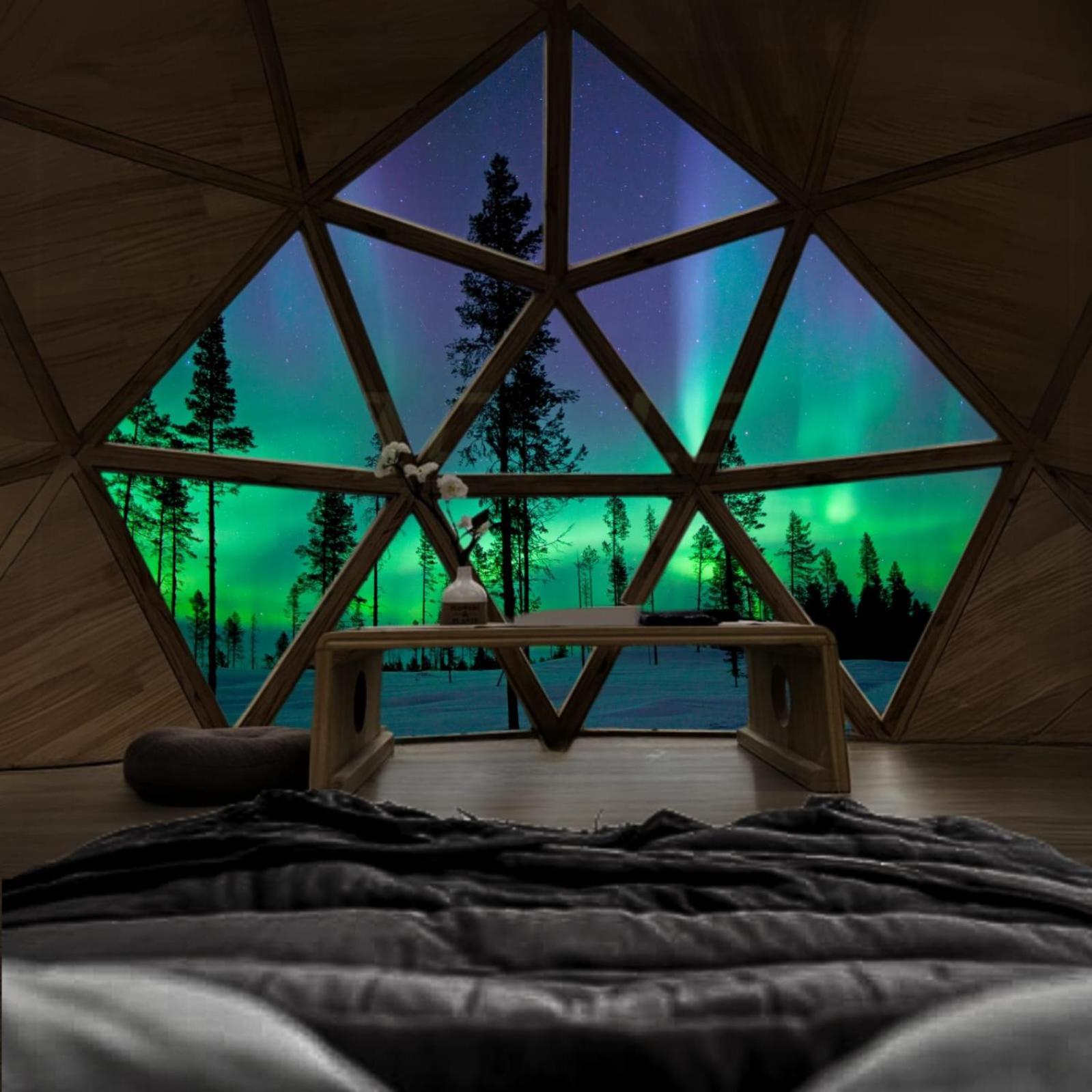 Skog Aurora Igloos Villa Kalix Exterior photo