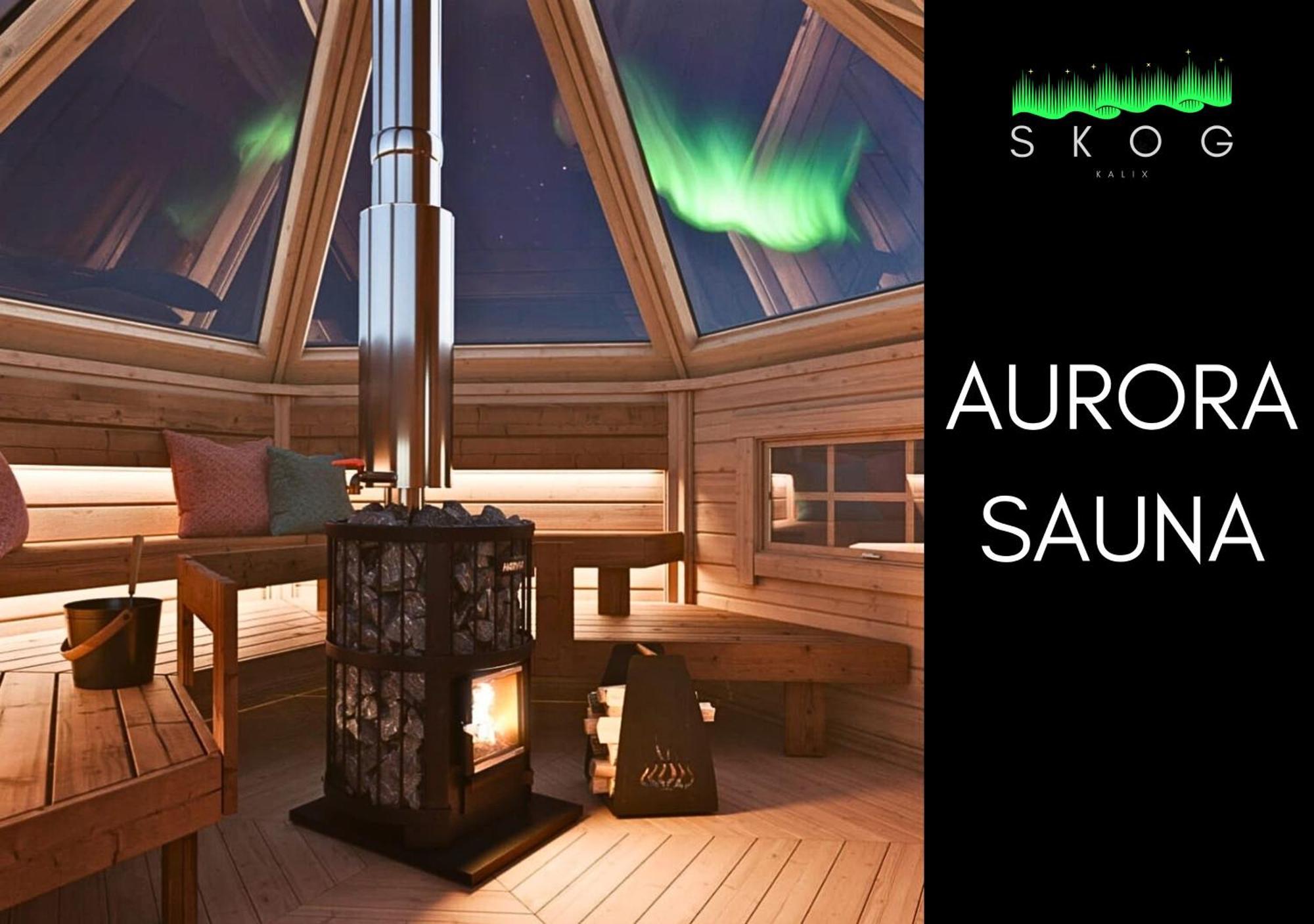 Skog Aurora Igloos Villa Kalix Exterior photo