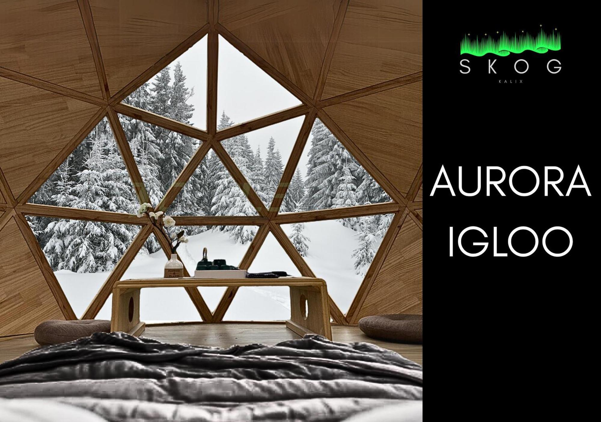 Skog Aurora Igloos Villa Kalix Exterior photo